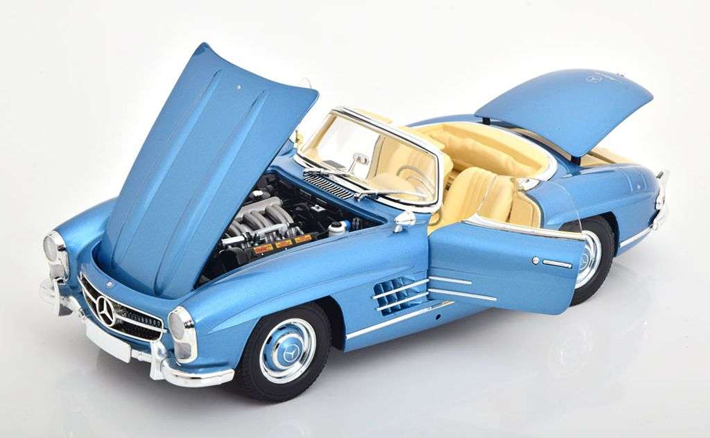 118 Minichamps Mercedes Benz 300SL Roadster 1958 open