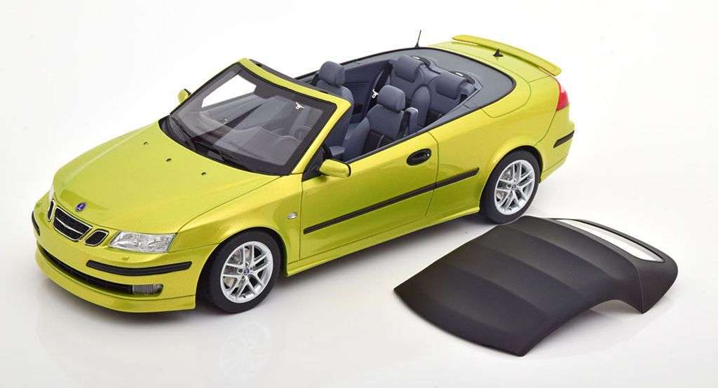 118 DNA Saab 9 3 cabriolet 2005 open geel
