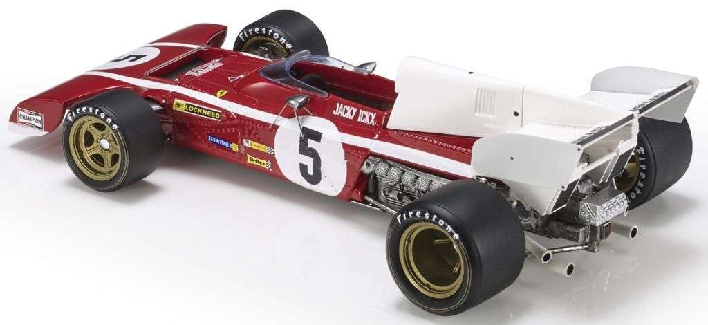 118 GP Replicas Ferrari 312 1968 Ickx achter 118 GP Replicas Ferrari 312 1968 Ickx achter