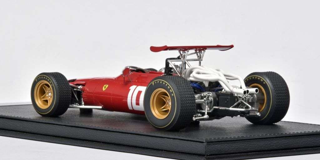 118 GP Replicas Ferrari 312 GP Nederland 1968 Ickx achter 118 GP Replicas Ferrari 312 GP Nederland 1968 Ickx achter