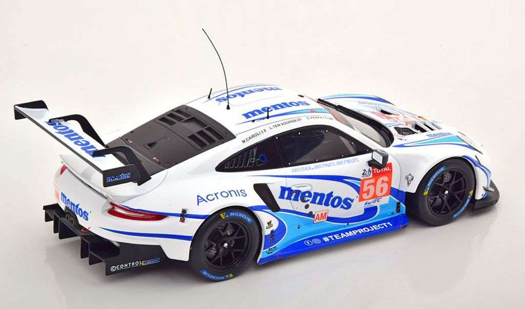 118 Ixo Porsche 911 RSR LM 2020 CairoliPerfettiten Voorde achter 118 Ixo Porsche 911 RSR LM 2020 CairoliPerfettiten Voorde achter