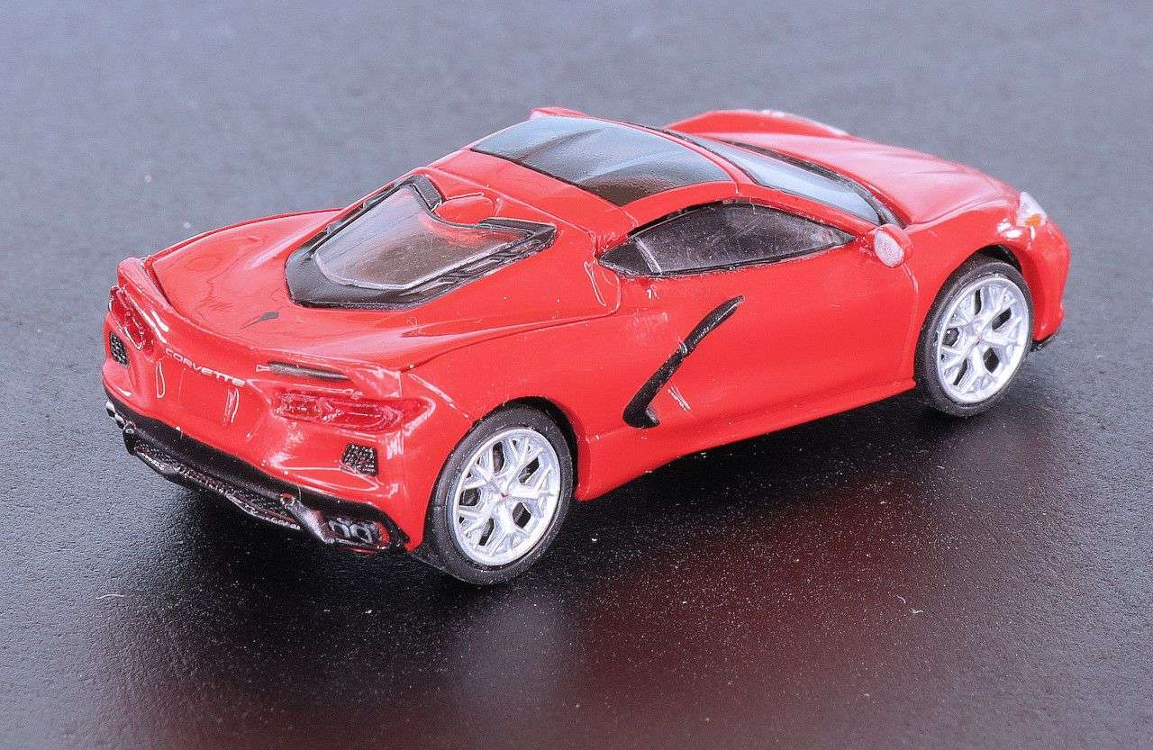 187 PCX87 Chevrolet Corvette C8 achter 187 PCX87 Chevrolet Corvette C8 achter