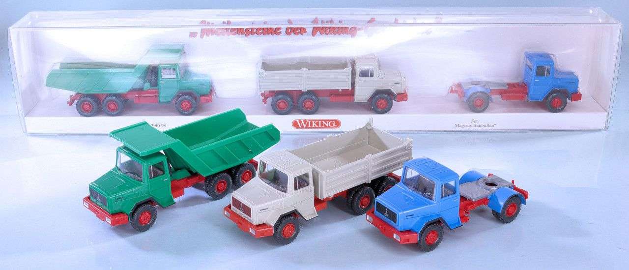 187 Wiking Set Magirus Deutz Eckhauber Gen3