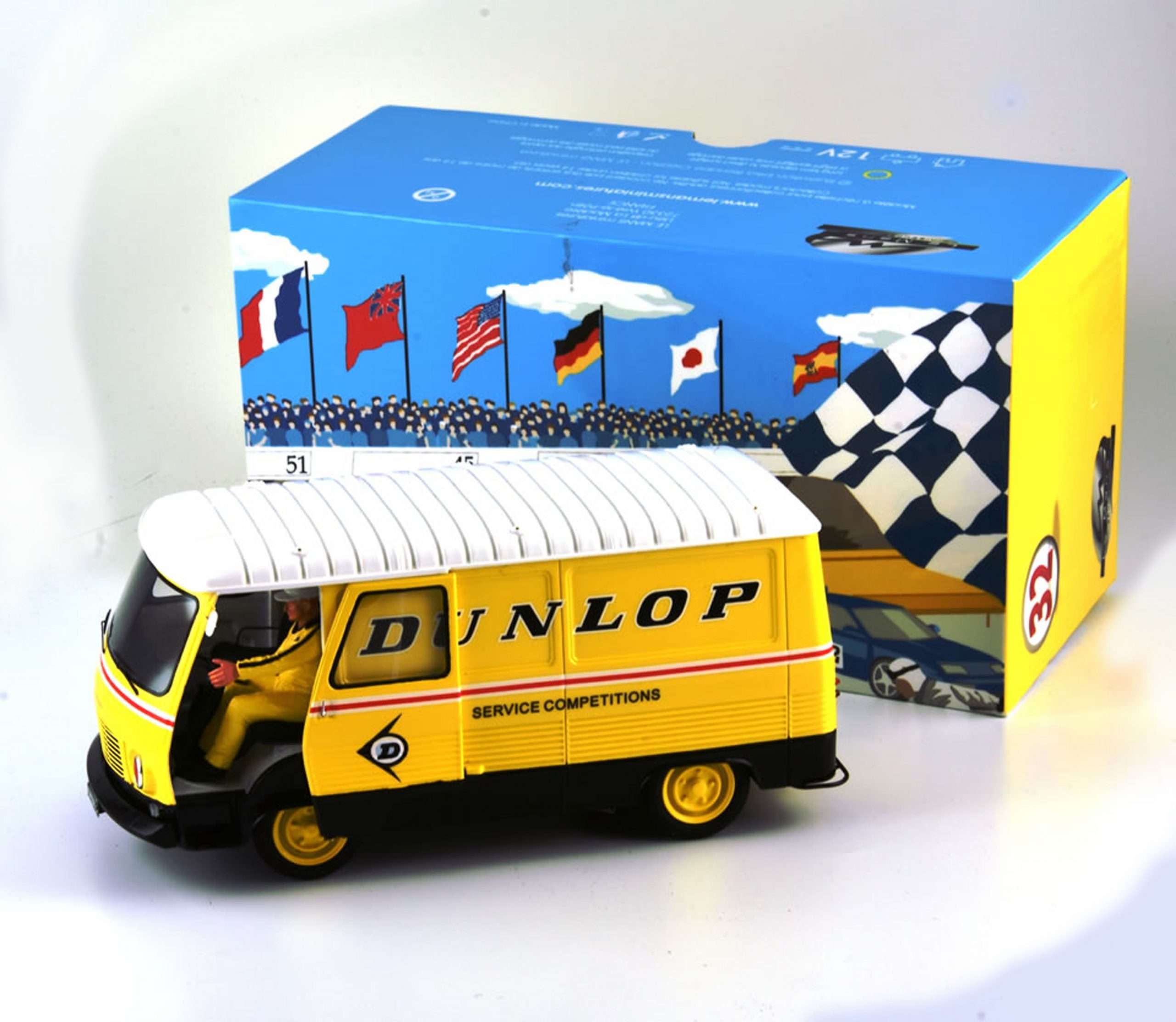 LE MANS miniatures Peugeot J7 Dunlop 3