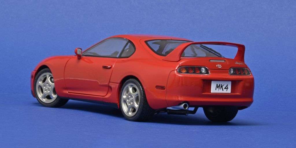 118 Solido Toyota Supra Mk4 1993 02 achter 118 Solido Toyota Supra Mk4 1993 02 achter