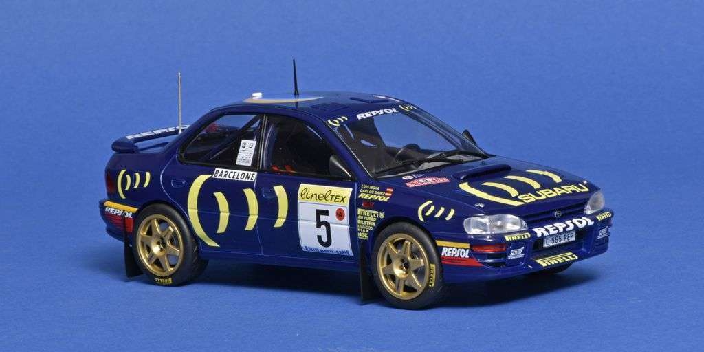 124 Ixo Subaru Impreza 555 rally 1995