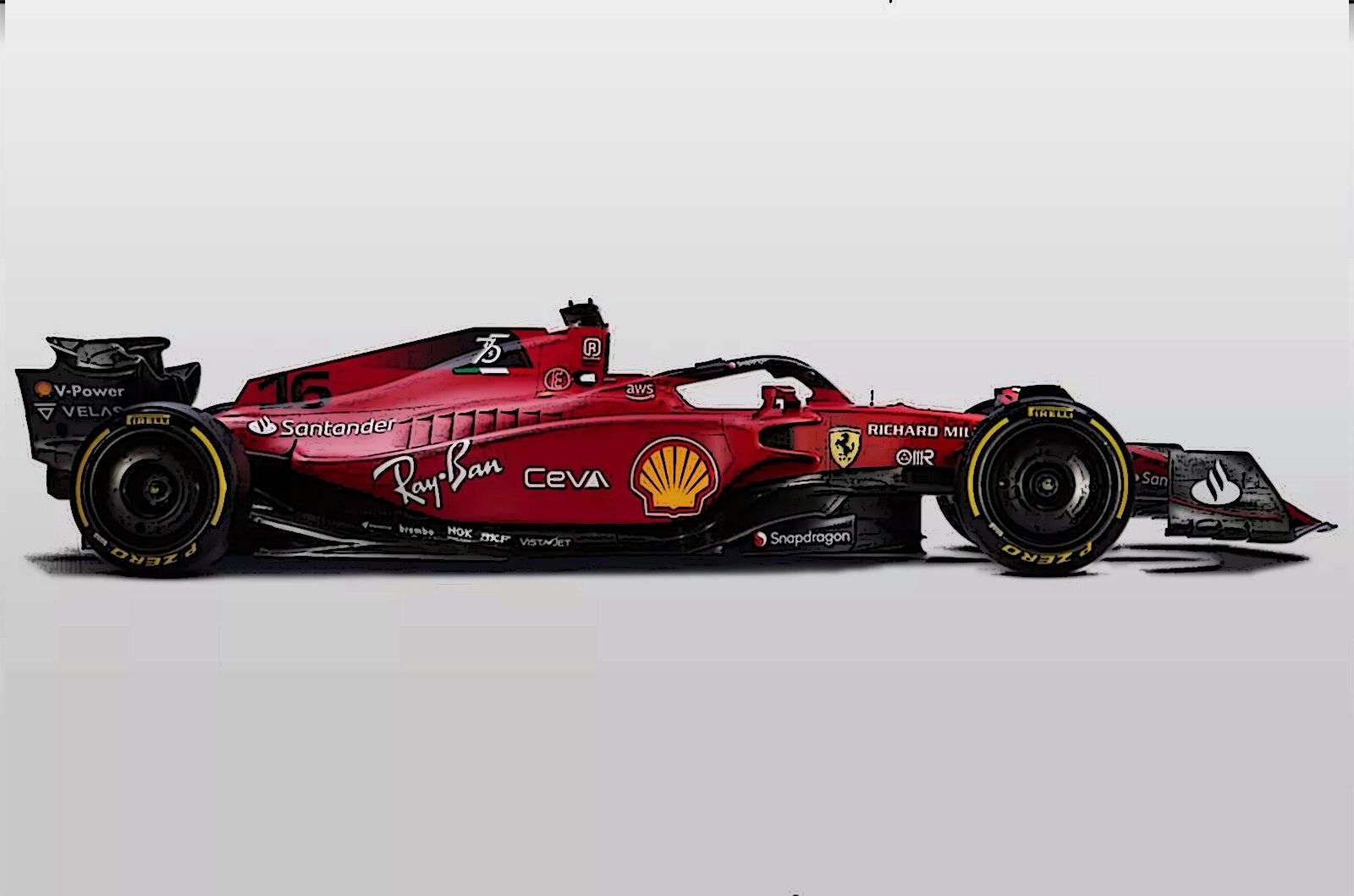 43BBR Ferrari SF75 Bahrein2022 16 BBRC275A 1 43BBR Ferrari SF75 Bahrein2022 16 BBRC275A 1