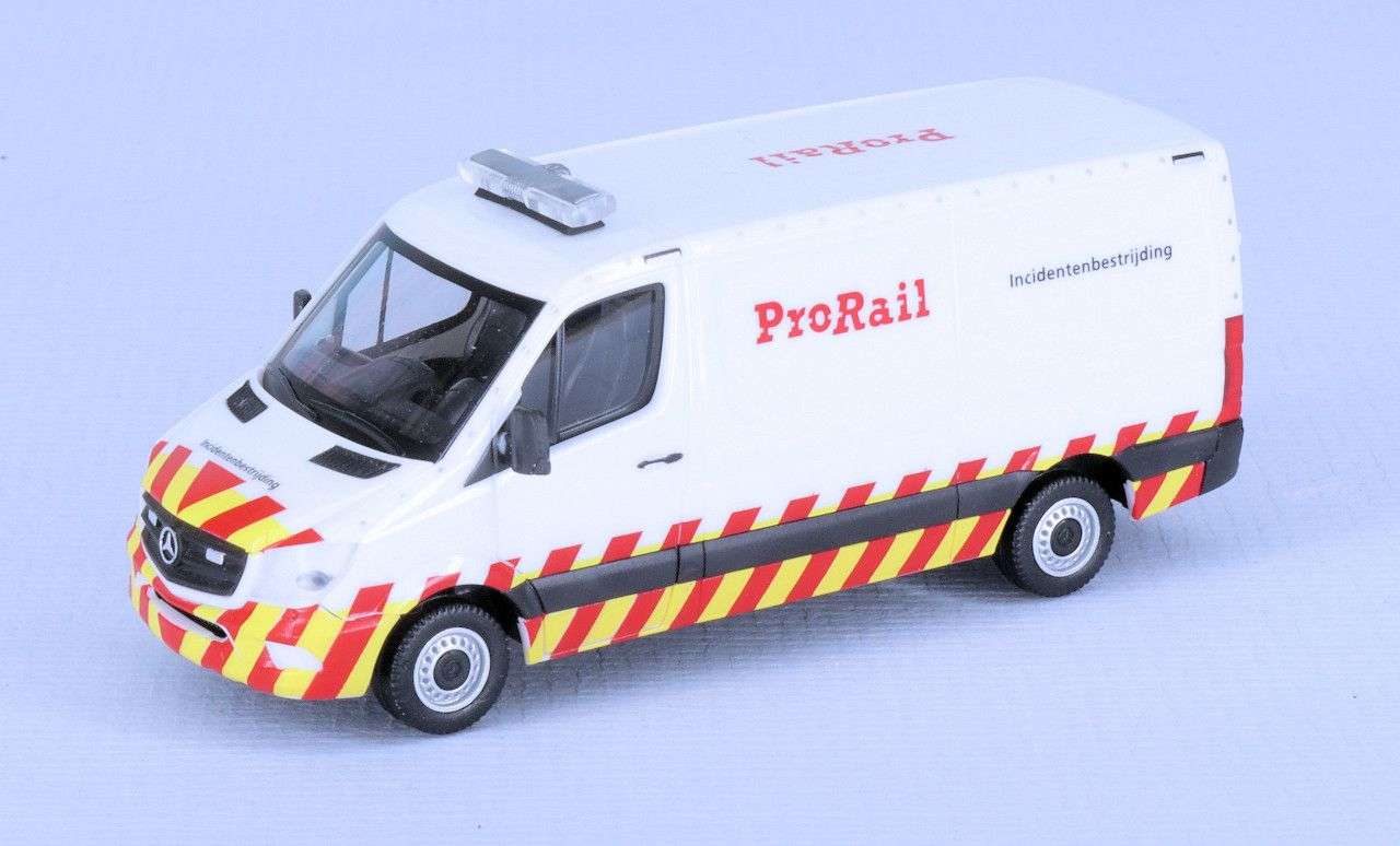 187 Herpa DKM Mercedes Benz Sprinter ProRail 187 Herpa DKM Mercedes Benz Sprinter ProRail