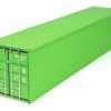 18NZG Oplegger set met 40ft container Europa Internationaal 3