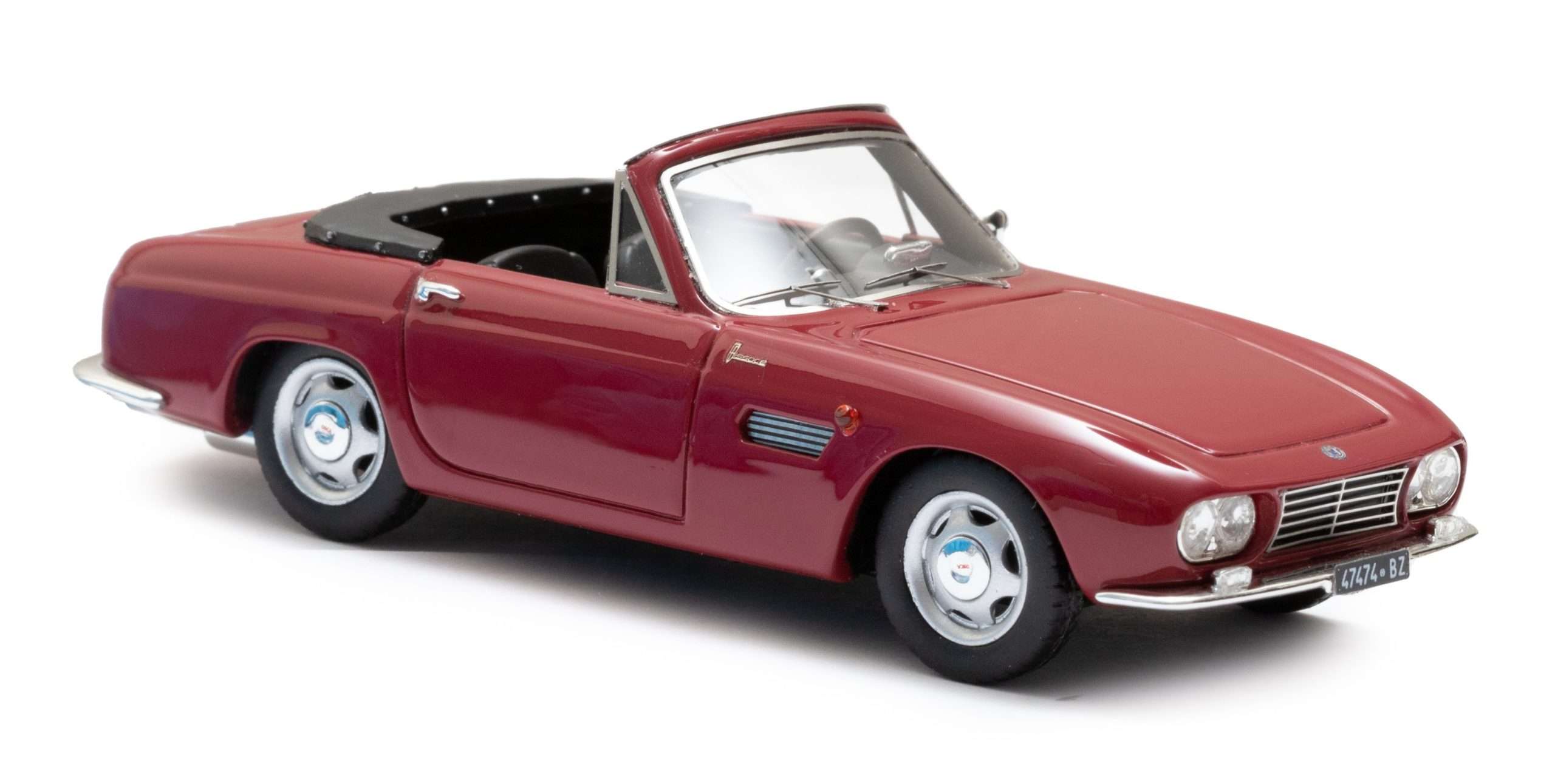 43Esval Osca1600GT cabrioletFissore top down1963 EMEU43009B 3 43Esval Osca1600GT cabrioletFissore top down1963 EMEU43009B 3