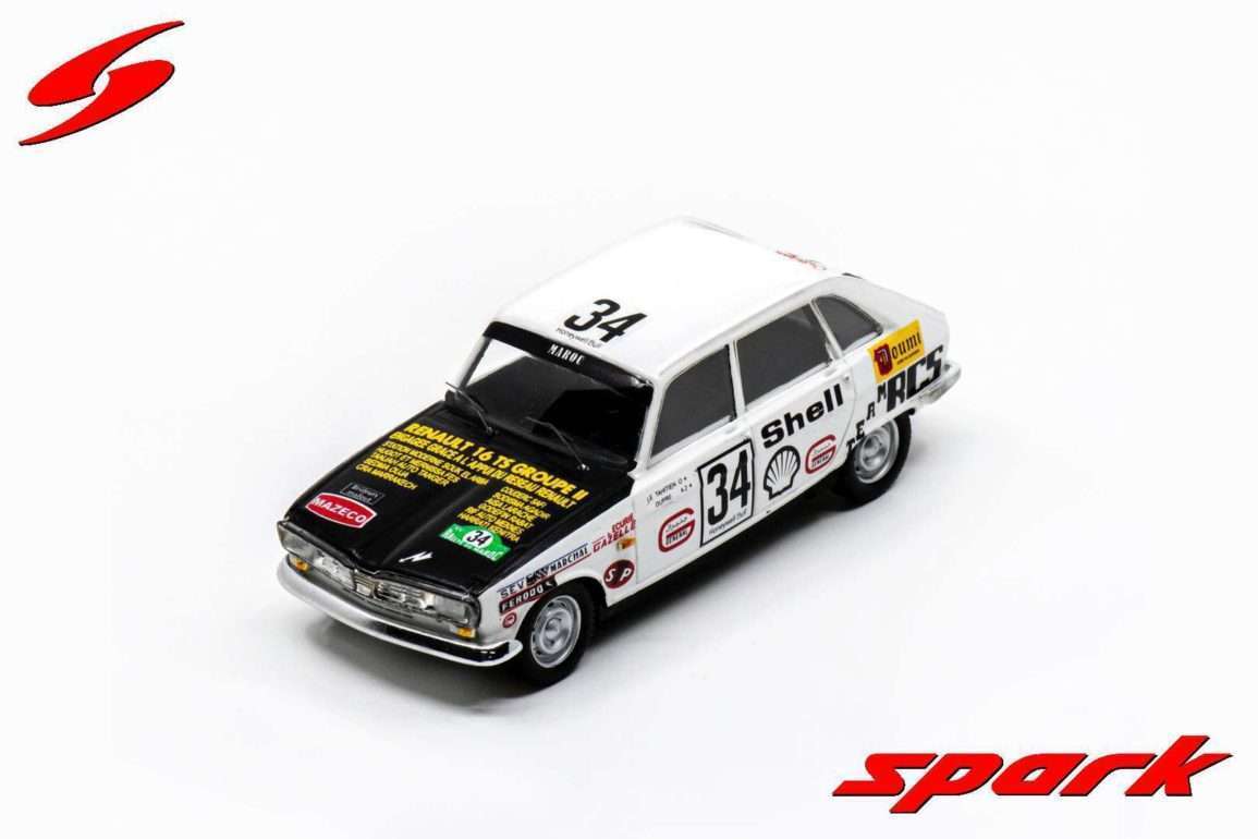 43Spark Renault16TS 34 RallyeduMaroc 1972 S5573 1