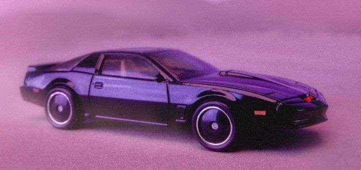 3 inch Hot Wheels K.I.T.T. 2