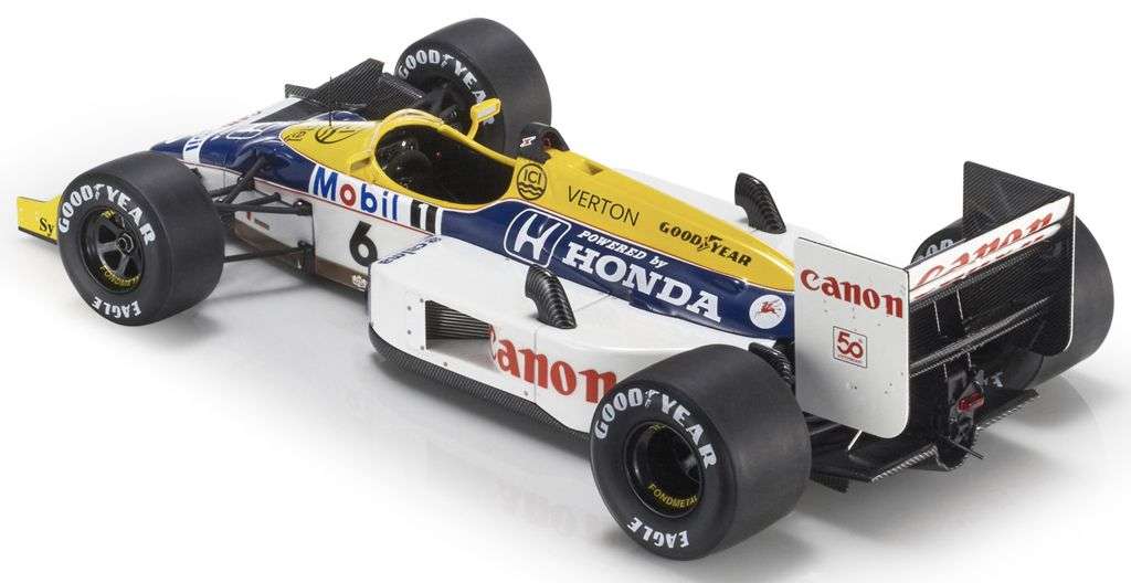 118 GP Replicas Williams Honda FW11B 1987 Piquet achter 118 GP Replicas Williams Honda FW11B 1987 Piquet achter