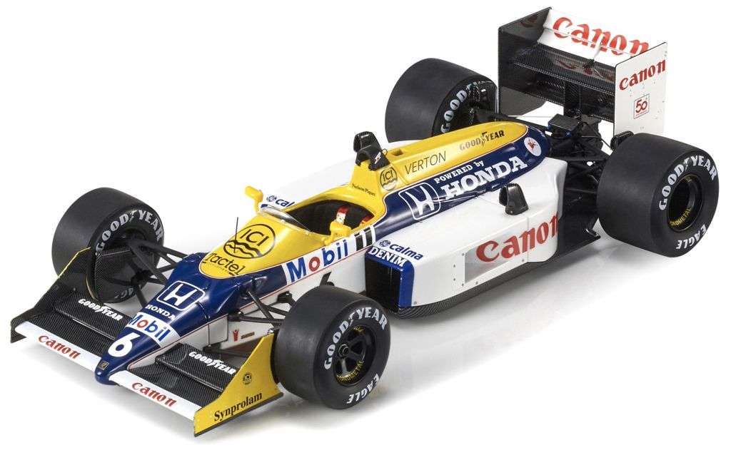 118 GP Replicas Williams Honda FW11B 1987 Piquet