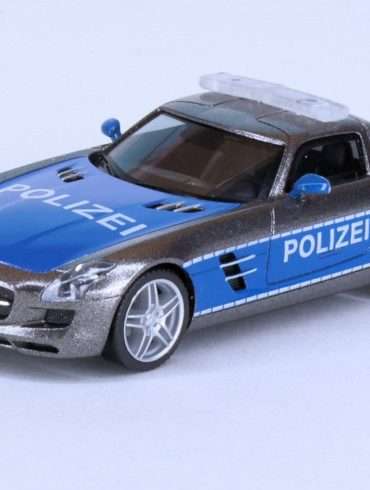 187 Herpa Mercedes Benz SLS AMG Polizei