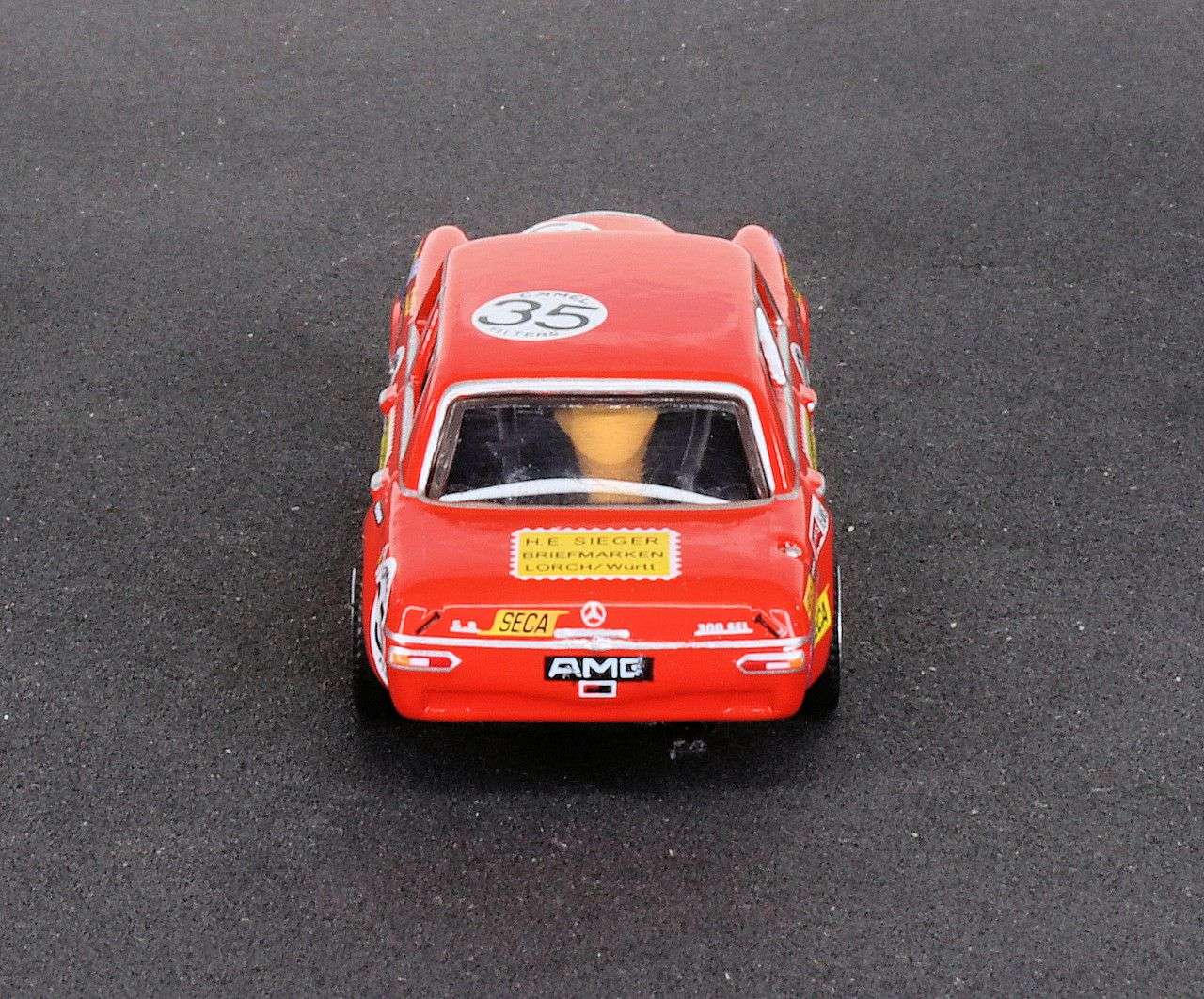 187 Schuco Mercedes Benz 300 SEL 6 8 AMG recht achter 187 Schuco Mercedes Benz 300 SEL 6 8 AMG recht achter