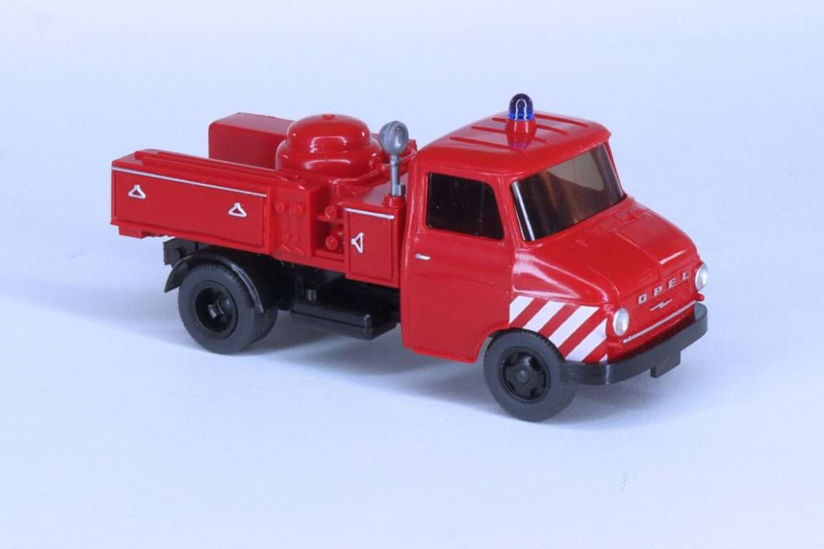 187 Wiking Opel Blitz Poederblusser