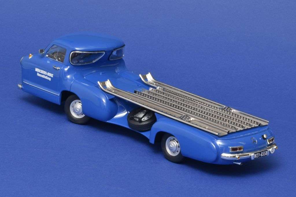 18Werk83 MB racetransporter Das Blaue Wunder MB W196 3 18Werk83 MB racetransporter Das Blaue Wunder MB W196 3