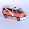 187 Busch Mercedes Benz Sprinter kort 18 FW Berlin