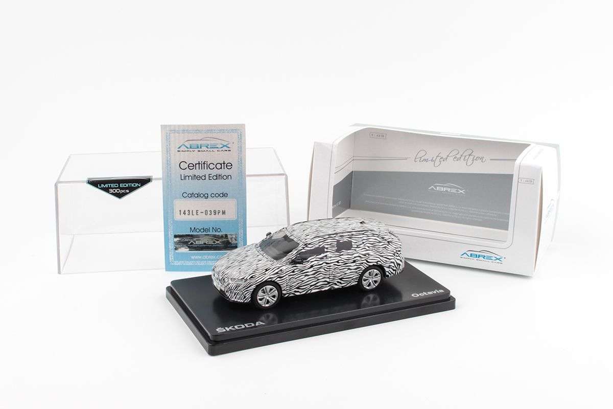 43Abrex Skoda Octavia IV protocam0 143LE 039PM 1 43Abrex Skoda Octavia IV protocam0 143LE 039PM 1
