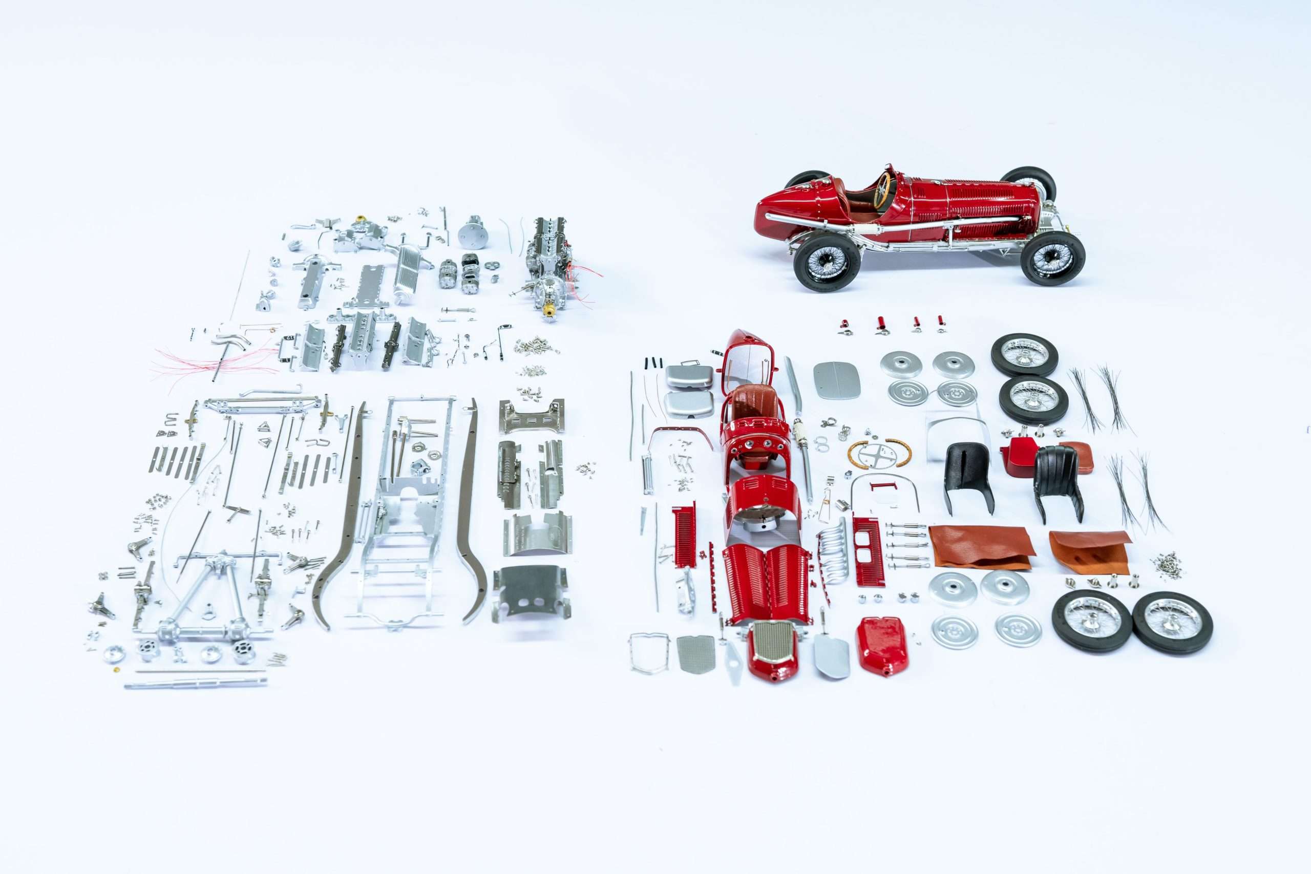 18CMC Alfa Romeo P3 onderdelen 18CMC Alfa Romeo P3 onderdelen