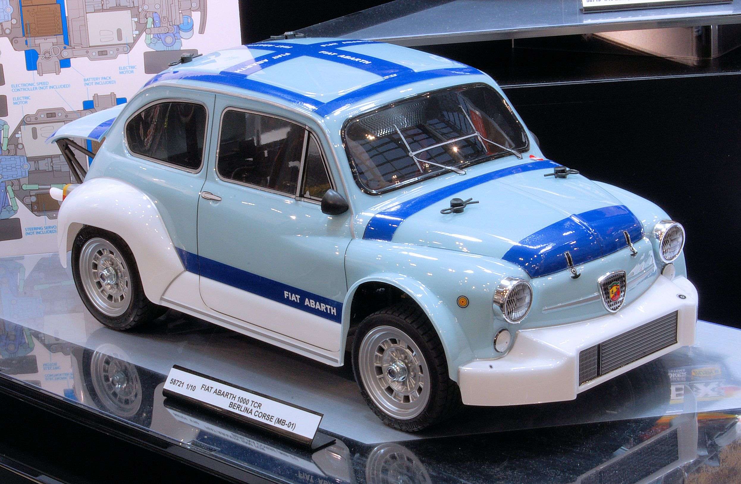 NBG.Tamiya 10.Fiat Abarth 1000 TCRRC model