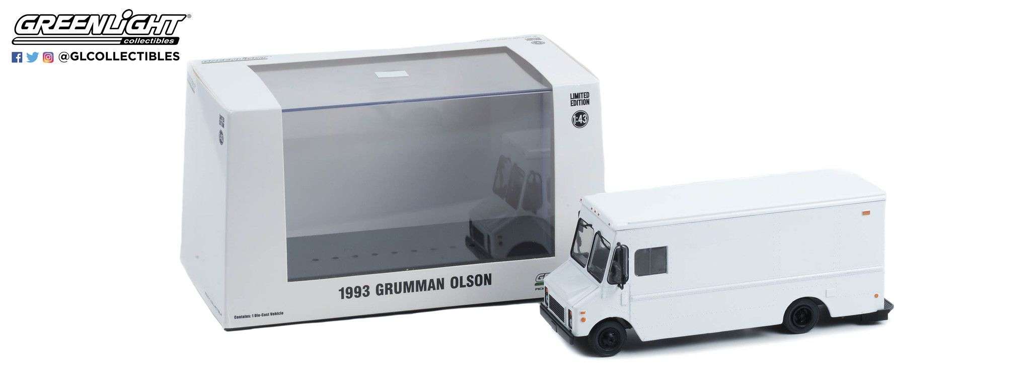 43Greenlight 86356 1993 Grumman Olson White 2 43Greenlight 86356 1993 Grumman Olson White 2