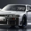43Kyosho Nismo GT R LM zilver ksr43113s (4)