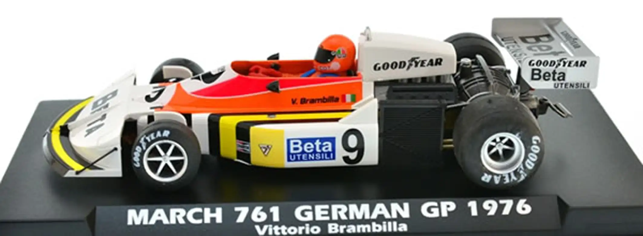 Fly Car Model March 761 V. Brambilla 1976 GP dAllemagne Fly Car Model March 761 V. Brambilla 1976 GP dAllemagne