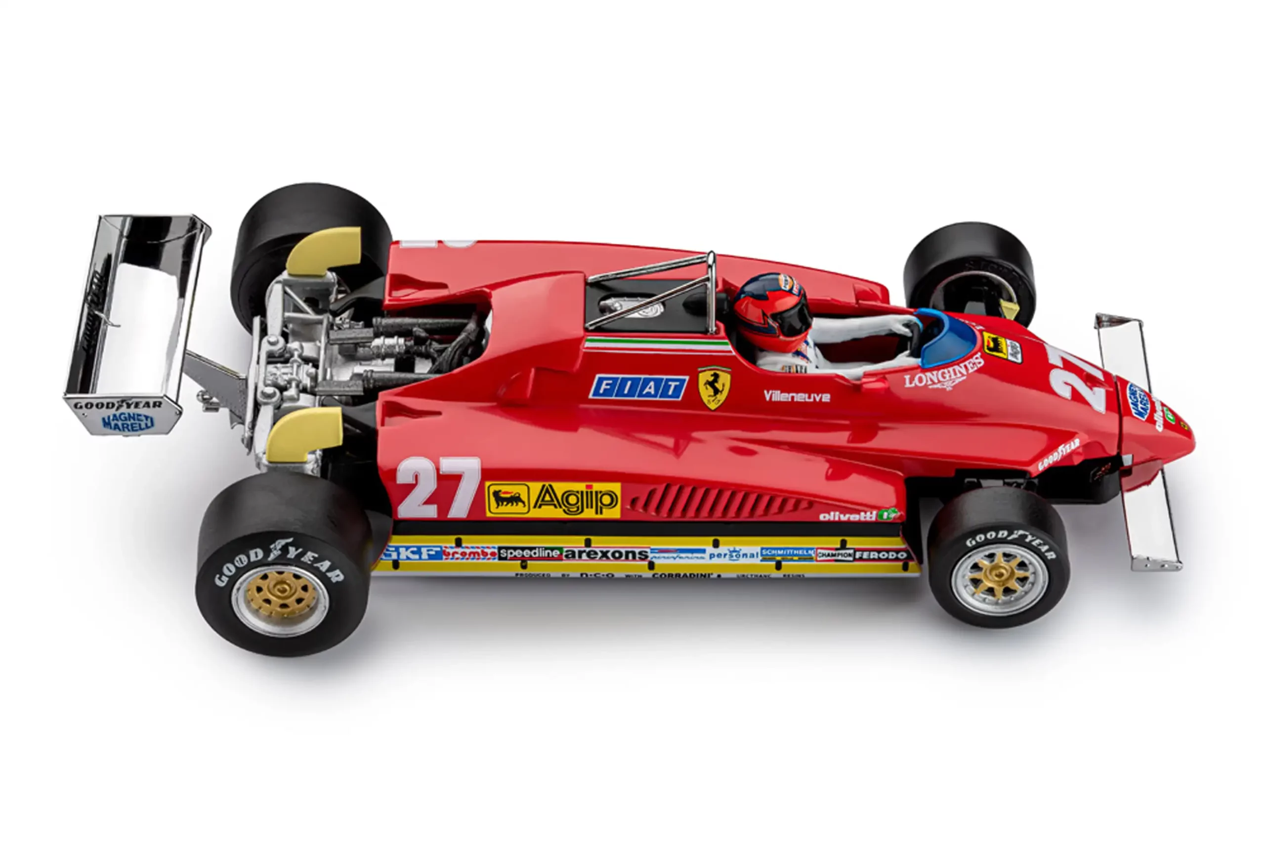 PCW01 Ferrari 126 C2 1982 Gilles Villeneuve 07 PCW01 Ferrari 126 C2 1982 Gilles Villeneuve 07
