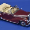 118 KK Scale Mercedes Benz 300 Sc cabriolet (1957) rood