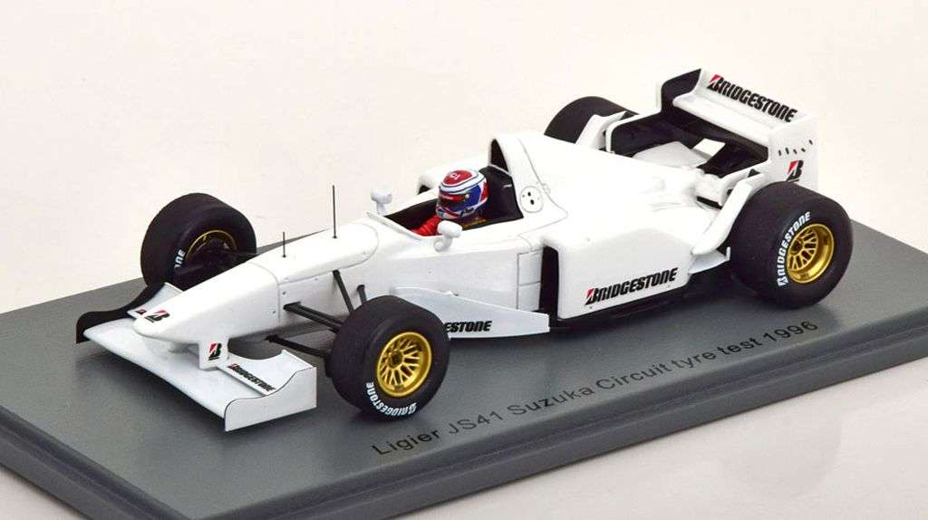 43spark Ligier JS41 bandentest Verstappen 1996 1