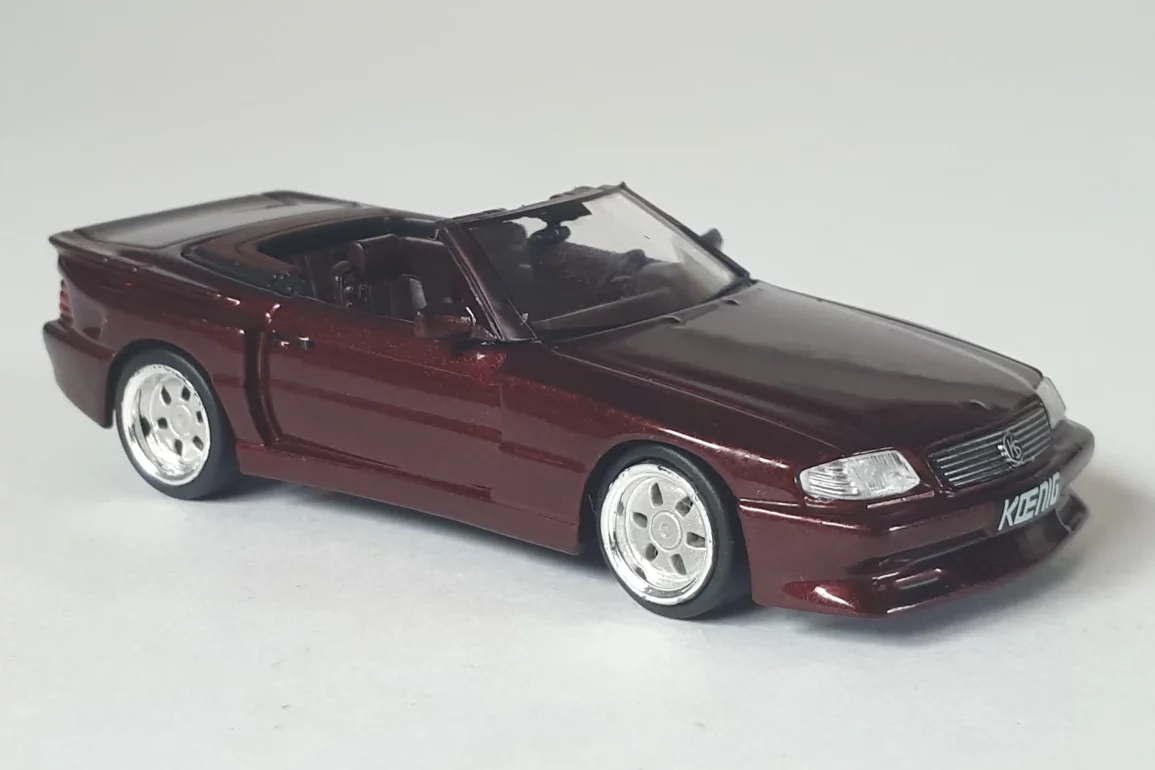1;64 Tarmac Works Mercedes Benz SL 500 Koenig 4