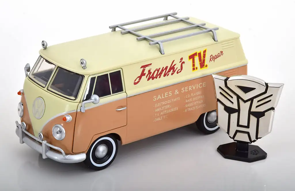 124 Jada Toys Volkswagen T1 Bus Wheeljack Transformers