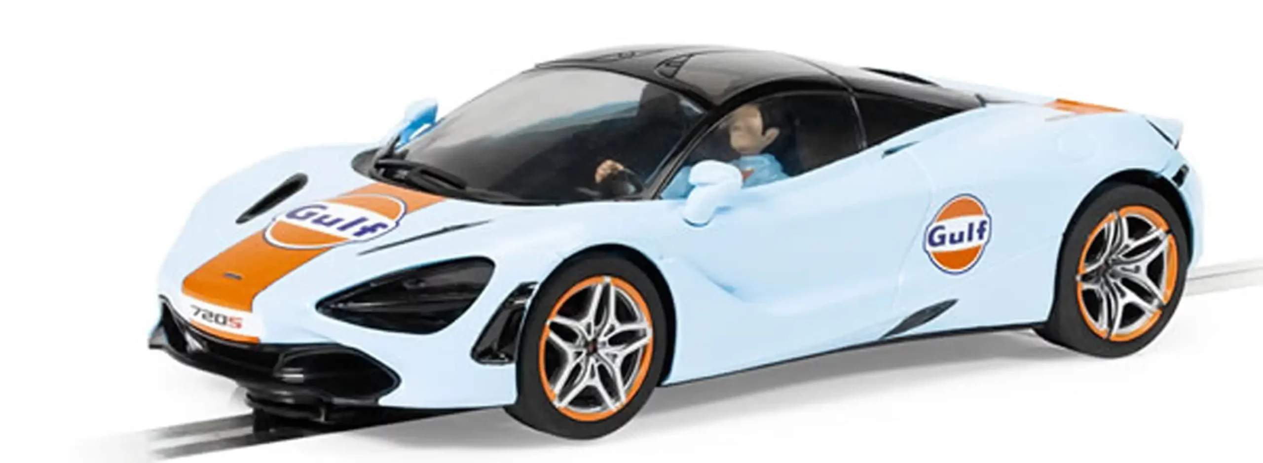 Scalextric la McLaren 720S – Gulf Edition C4394 1 Scalextric la McLaren 720S – Gulf Edition C4394 1