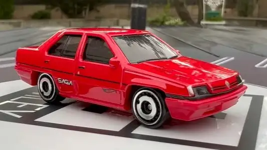 3 inch Hot Wheels Proton Saga 3 inch Hot Wheels Proton Saga