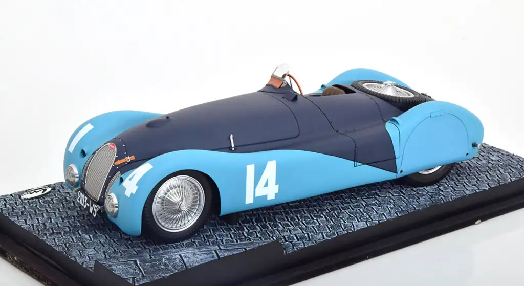 18Pantheon Bugatti T57S 45 #14 GrandPrix de l'ACF 1937 1