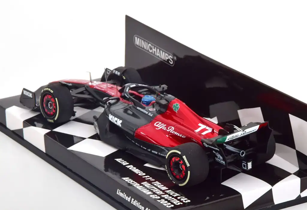 43minic Alfa Romeo C43 F1 2023 Bottas 2 43minic Alfa Romeo C43 F1 2023 Bottas 2