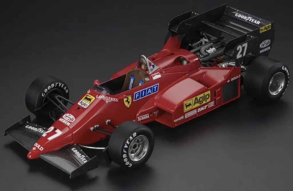 118 GP Replicas Ferrari 126 C4M (1984) Alboreto