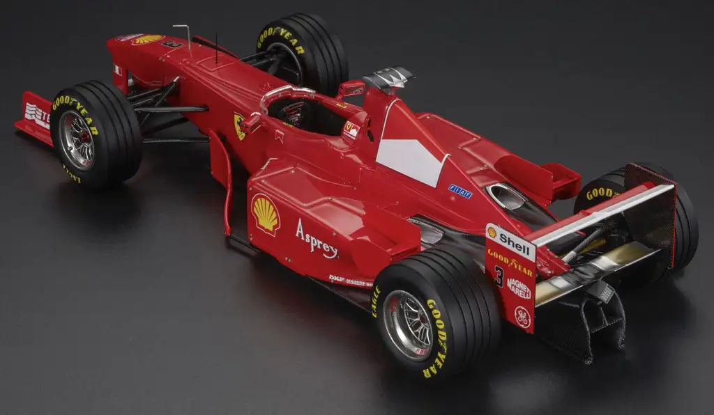 118 GP Replicas Ferrari F300 Schumacher (1998) achter 118 GP Replicas Ferrari F300 Schumacher (1998) achter