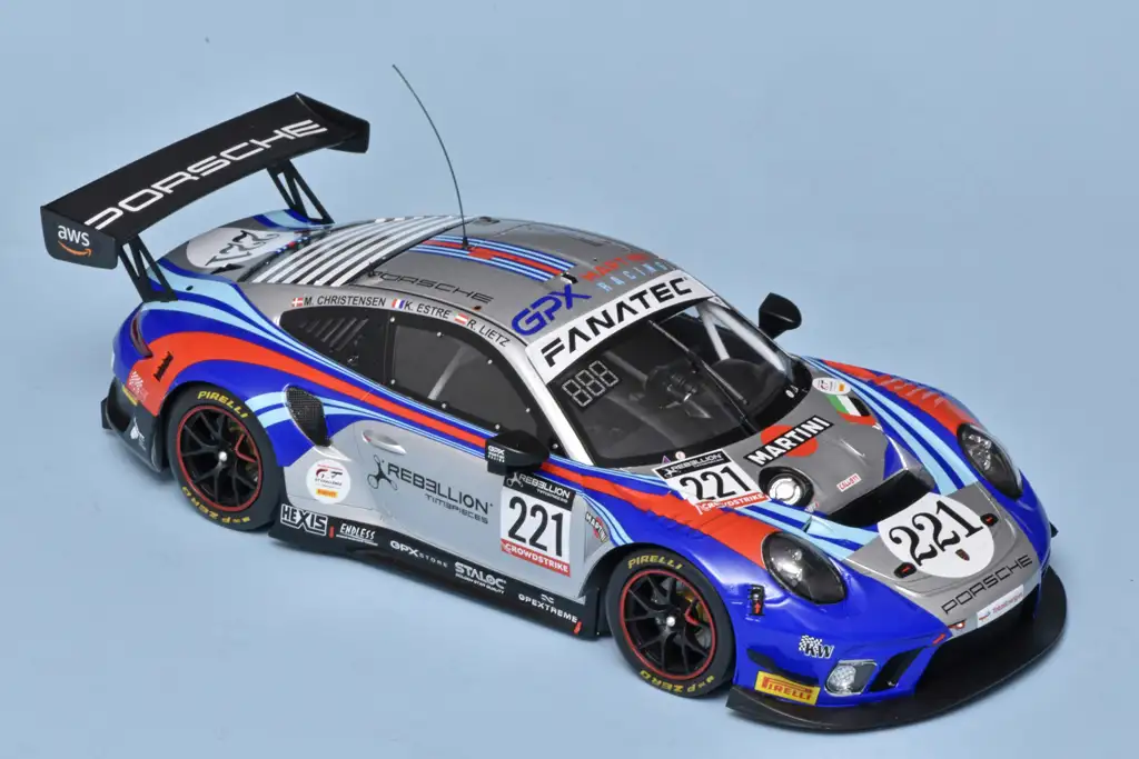 18ixo Porsche 911 GT3 R 24h Spa 2022 1