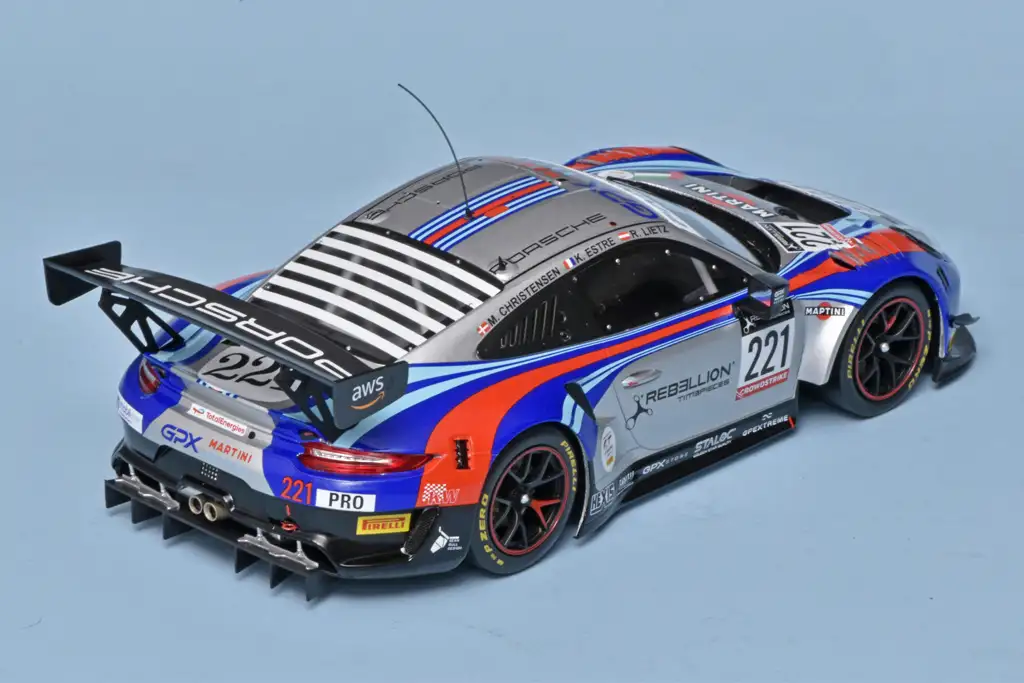 18ixo Porsche 911 GT3 R 24h Spa 2022 2 18ixo Porsche 911 GT3 R 24h Spa 2022 2