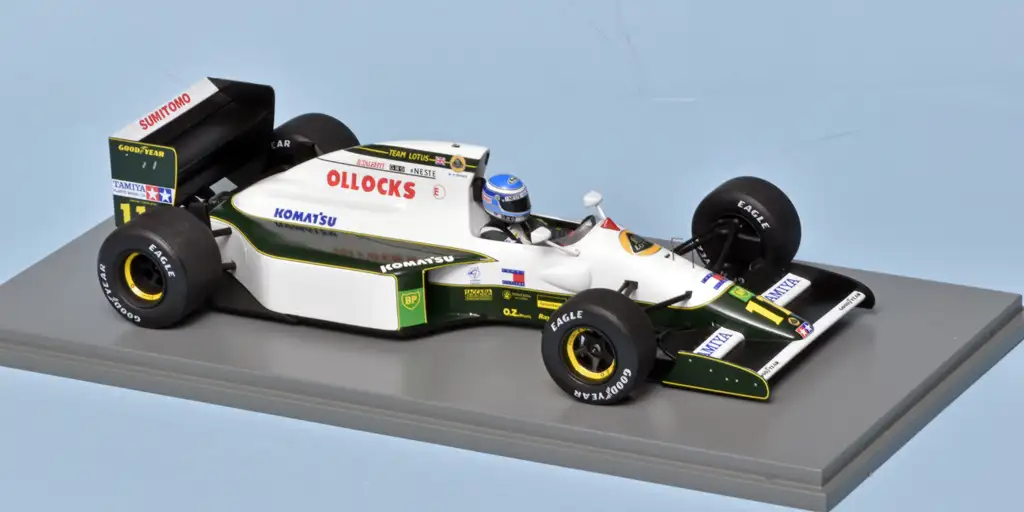 18spark Lotus 102B Monaco 1991 Hakkinen 1