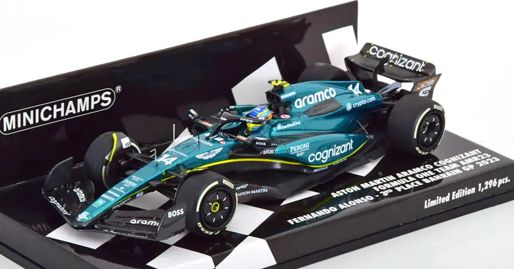 43minic Aston Martin AMR23 2023 Alonso 1