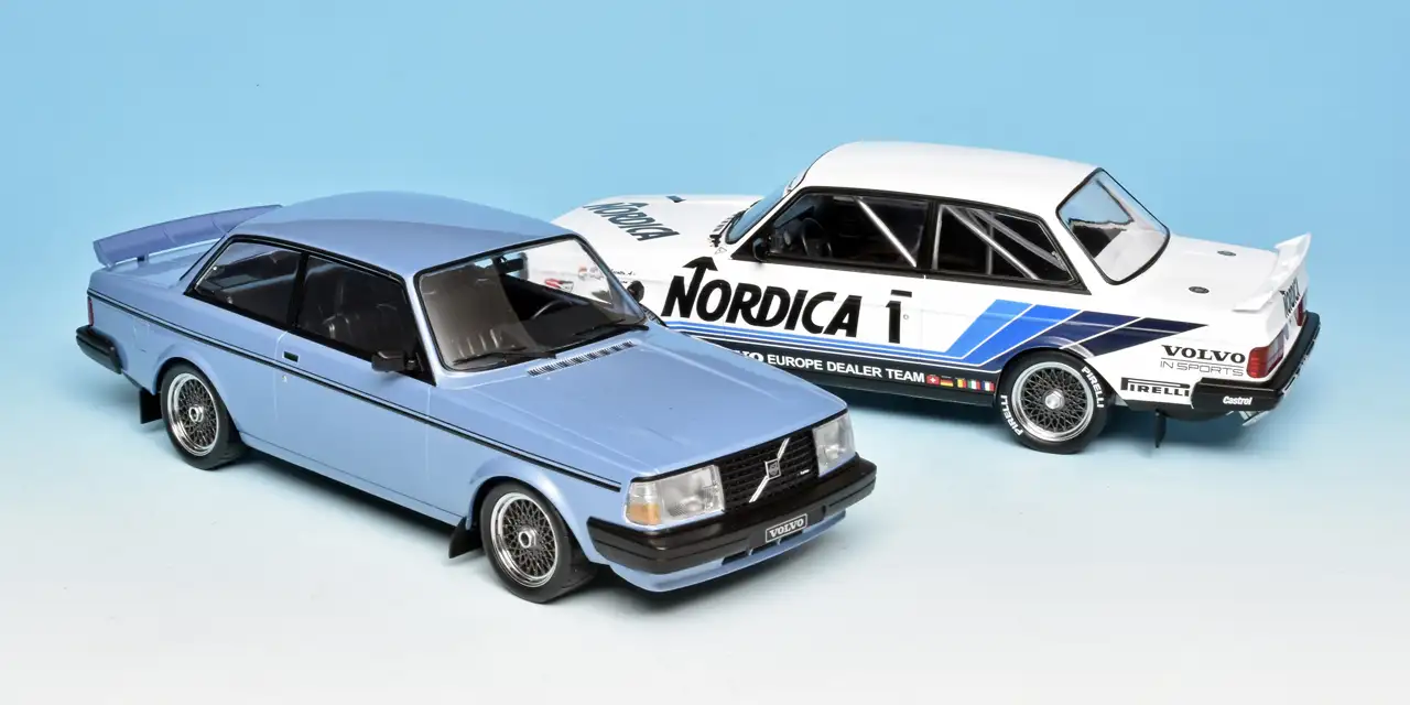 18Ixo Volvo 240 Turbo + race 1986 18Ixo Volvo 240 Turbo + race 1986