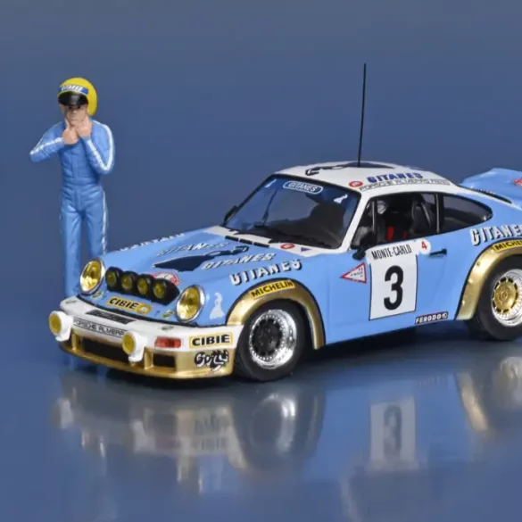 43ixo Porsche 911 Carrera RS Rally + 2 fig 1978 1