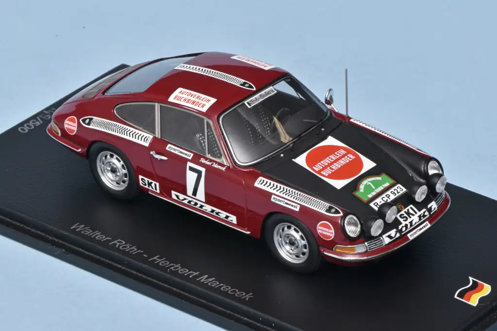 43spark Porsche 911 1970 Rally Bavaria Röhrl+Marecek 2