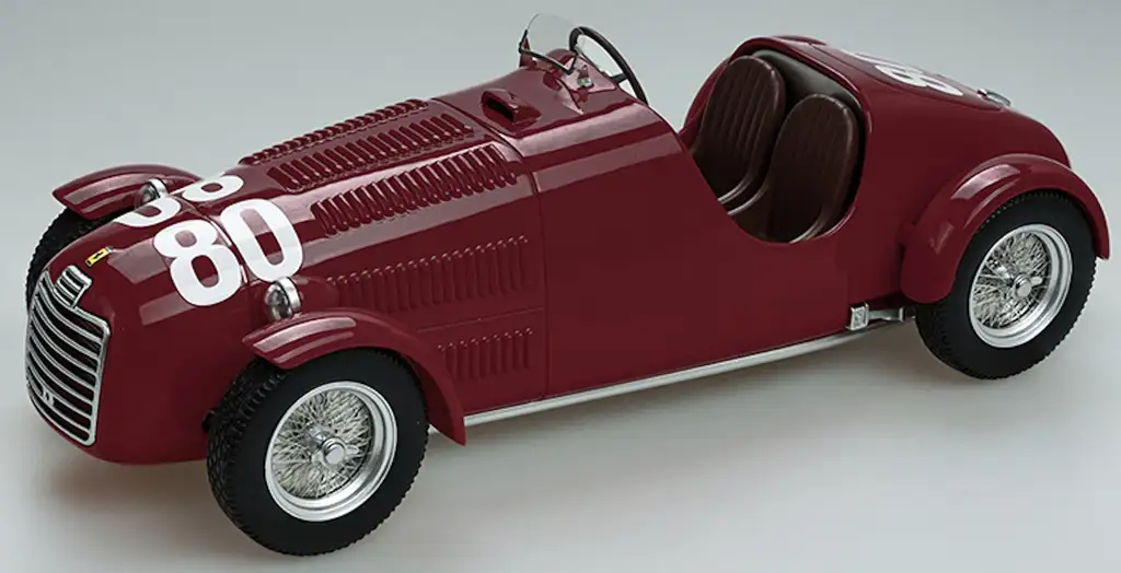 18Tecnomodel Ferrari 125C 1947 Circuit Parma Nuvolari 1