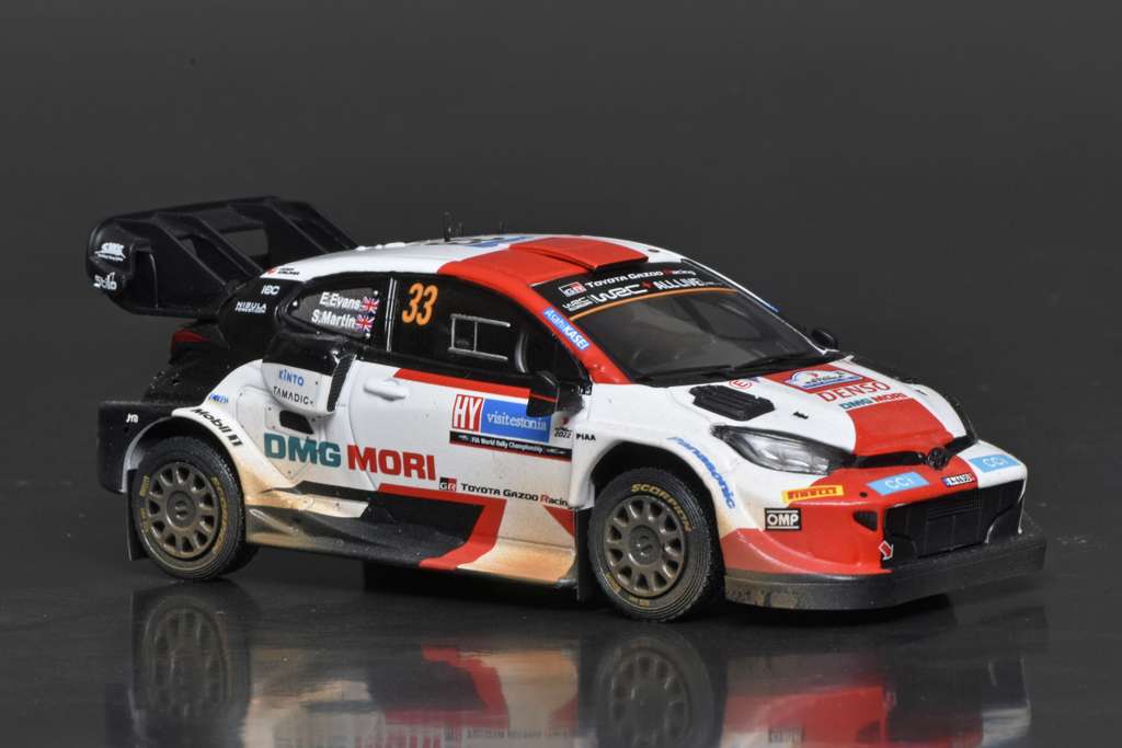 43ixo Toyota GR Yaris Rally1 2022 vuil 1