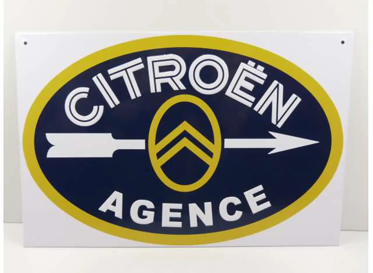 muurplaat Citroën muurplaat Citroën